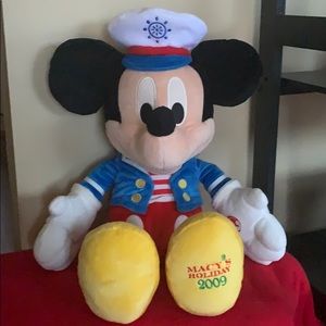 Macy’s Talking Mickey Mouse Sailor Xmas Plush
